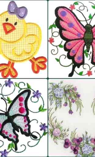 Simple Embroidery Designs 4