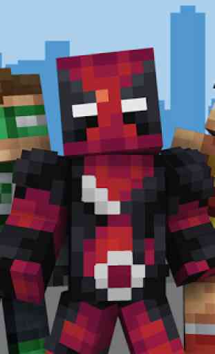 Skins Superhero for Minecraft 4