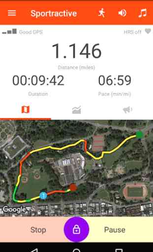 Sportractive GPS Running App 2