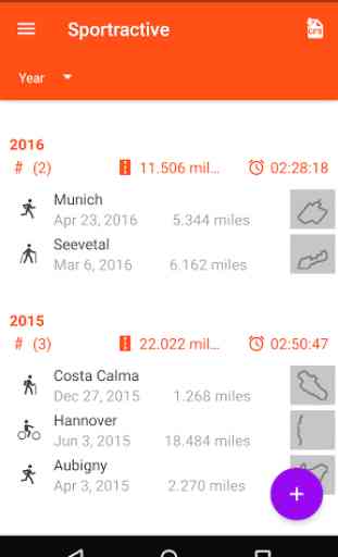 Sportractive GPS Running App 4