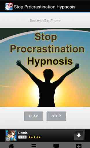 Stop Procrastination Hypnosis 3
