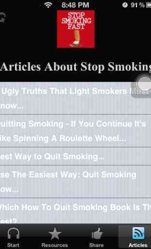 Stop Smoking Fast Hypnosis App 4