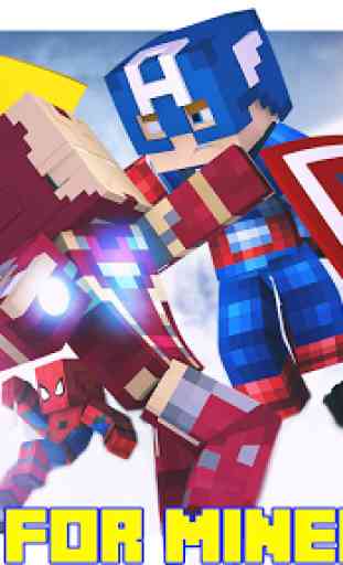 Superhero Skins for Minecraft 1