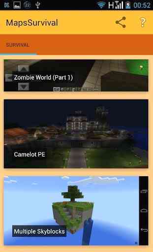 Survival Maps for minecraft 2