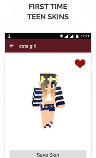 Teen Skins for Minecraft PE 1
