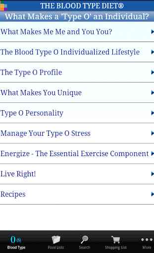 The Blood Type Diet® 2