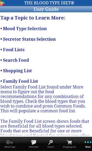 The Blood Type Diet® 4