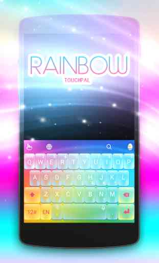 TouchPal Rainbow keyboard 1