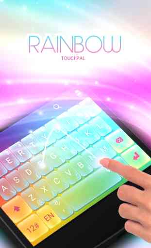 TouchPal Rainbow keyboard 3