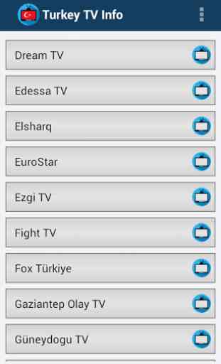 TV Turkey Online Info Channels 3