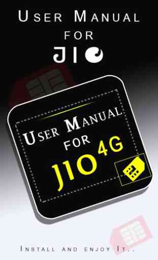 User Manual For Jio 1