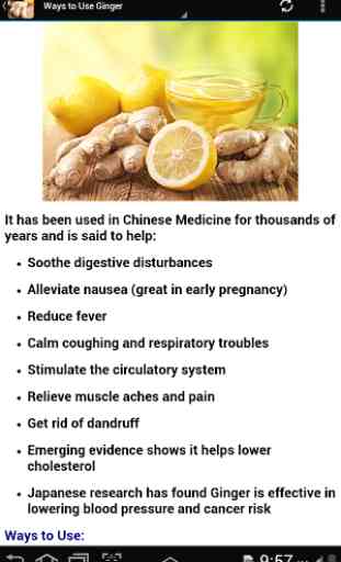 Uses & Benefits of Ginger Root 3