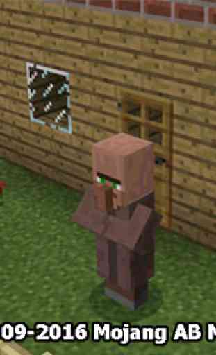 Villager Agent Mod for MCPE 2