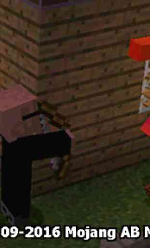 Villager Agent Mod for MCPE 3