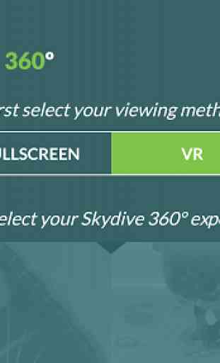 Virtual Reality 360º Skydive 1