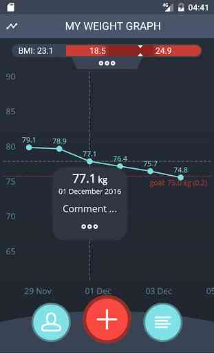 Weight Loss Tracker, BMI 4