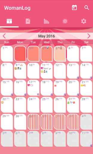 WomanLog Calendar 1