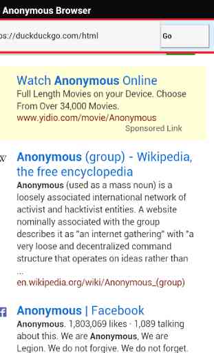 Anonymous Browser 2