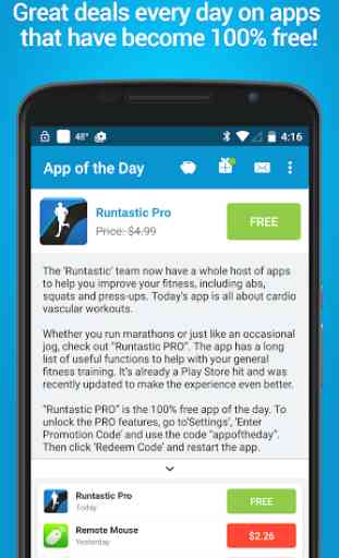 App of the Day - 100% Free 1