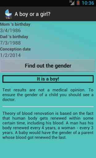 Baby Gender Predictor 2