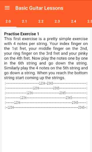 Basic Guitar Lessons 4