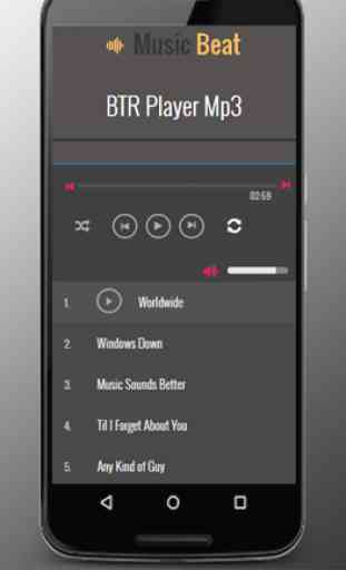 Big Time Rush Music Mp3 Player 3