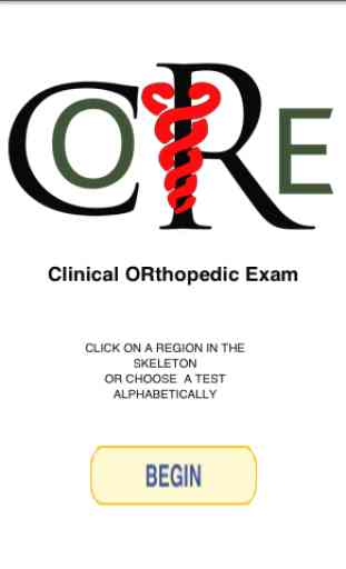 CORE-Clinical Orthopaedic Exam 2