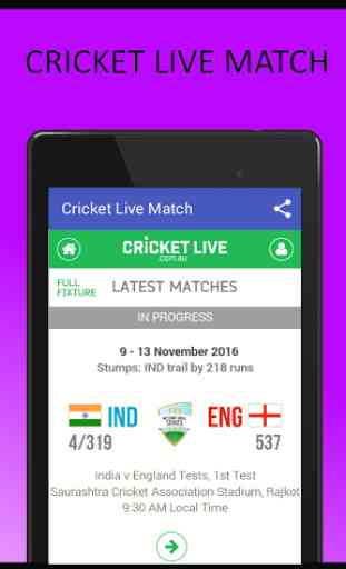 Cricket Live Match 3
