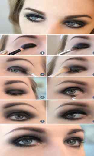 DIY Eyes makeup tutorial 2