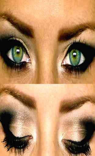 DIY Eyes makeup tutorial 4