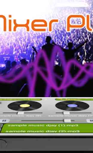 DJ Mixer Player 1