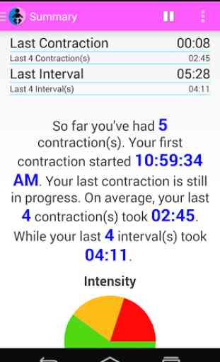 Easy Contraction Timer 2