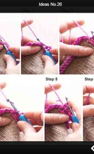 Easy Crochet Step By Step 4