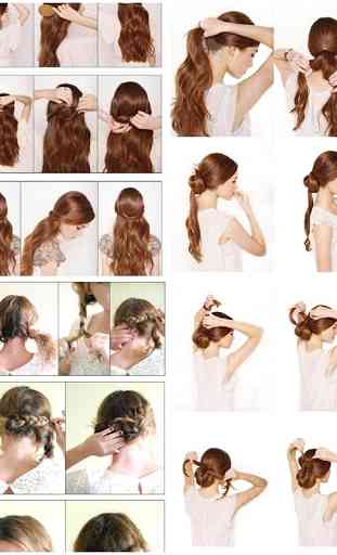 Easy Hairstyle Step by Step 1