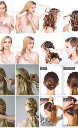 Easy Hairstyle Step by Step 2