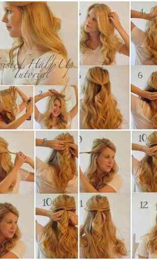 Easy Hairstyle Step by Step 3