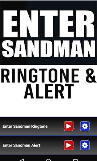 Enter Sandman Ringtone & Alert 1