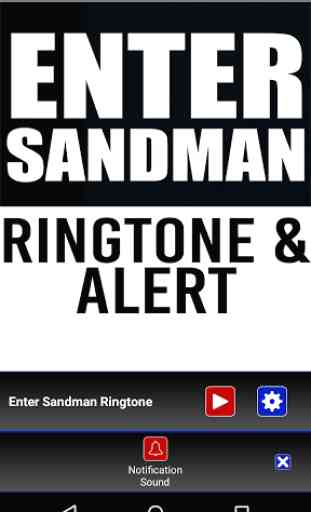 Enter Sandman Ringtone & Alert 3