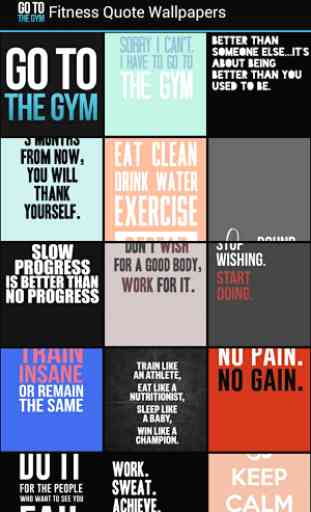 Fitness Quote Wallpapers 1