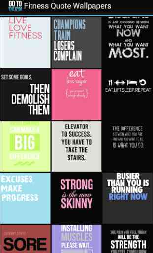 Fitness Quote Wallpapers 2