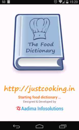 Food Dictionary 1