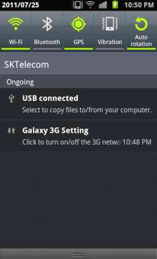 Galaxy 3G/4G Setting (ON/OFF) 4