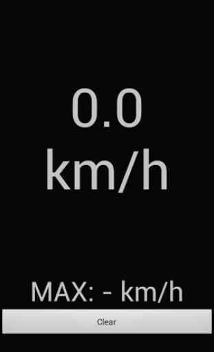 GPS Speedometer (km / h) 1