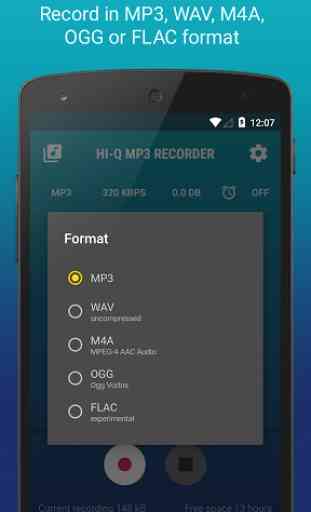 Hi-Q MP3 Voice Recorder (Free) 4