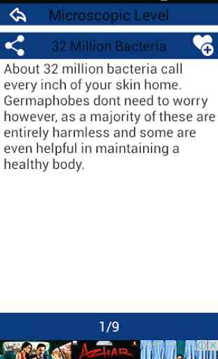 Human Body Amazing Facts 4