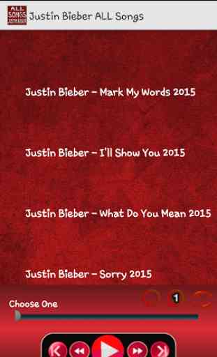 Justin Bieber All Songs Music 1