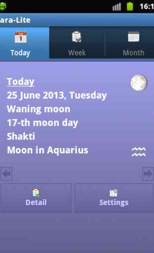 Lunar calendar Dara-Lite 1