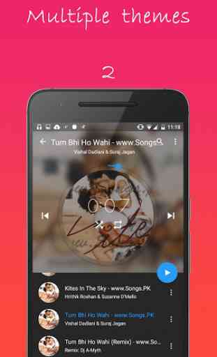 Material Music player 2