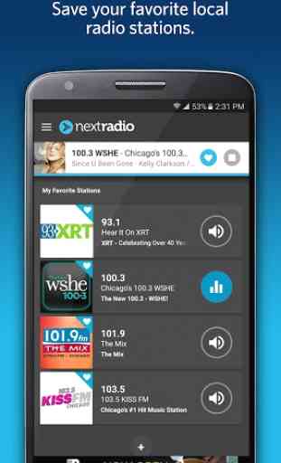 NextRadio Free Live FM Radio 1