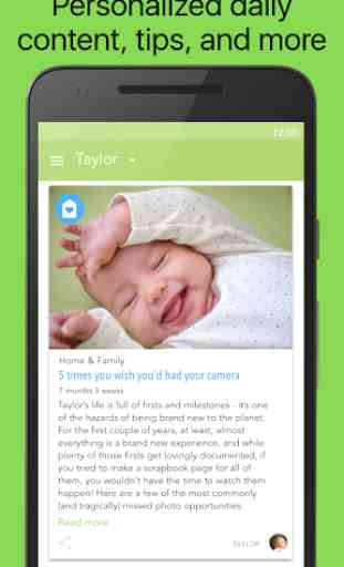 Ovia Parenting & Baby Tracker 3